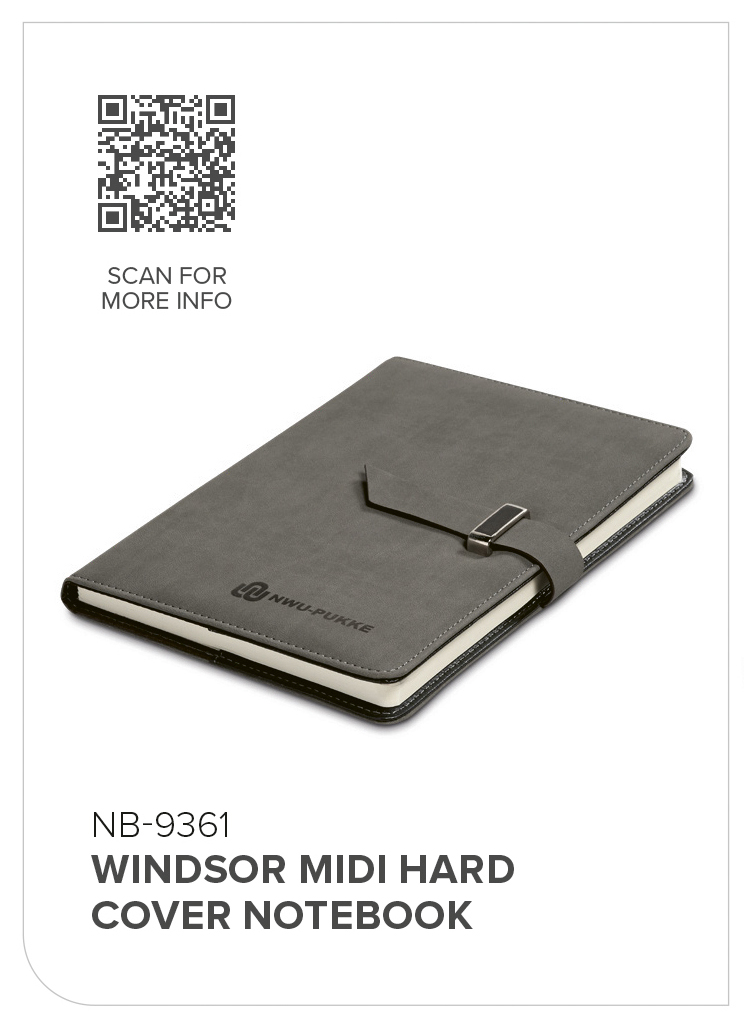 Windsor Midi Hard Cover Notebook